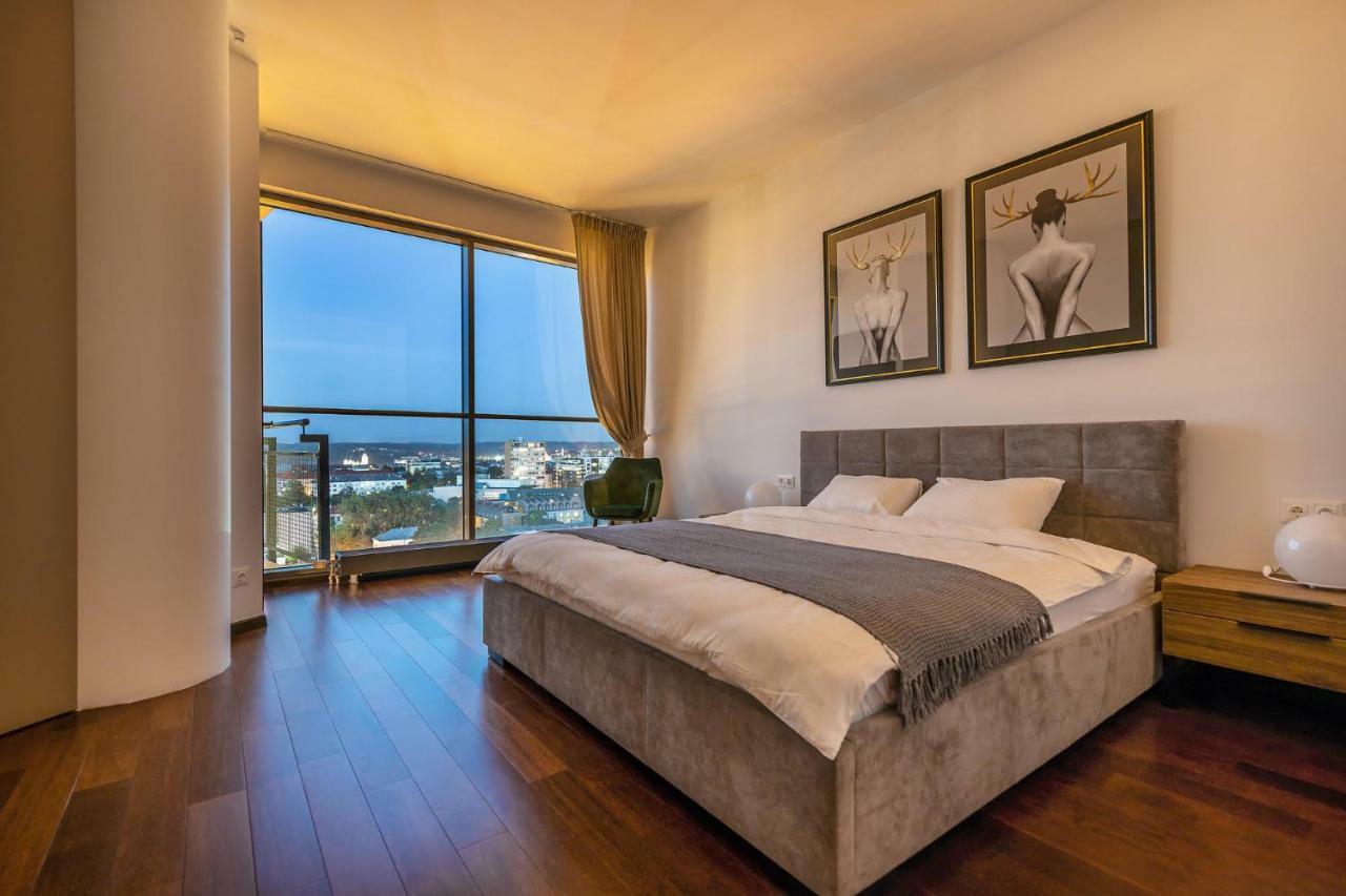 Luxury Panoramic Vilnius Apartment Экстерьер фото