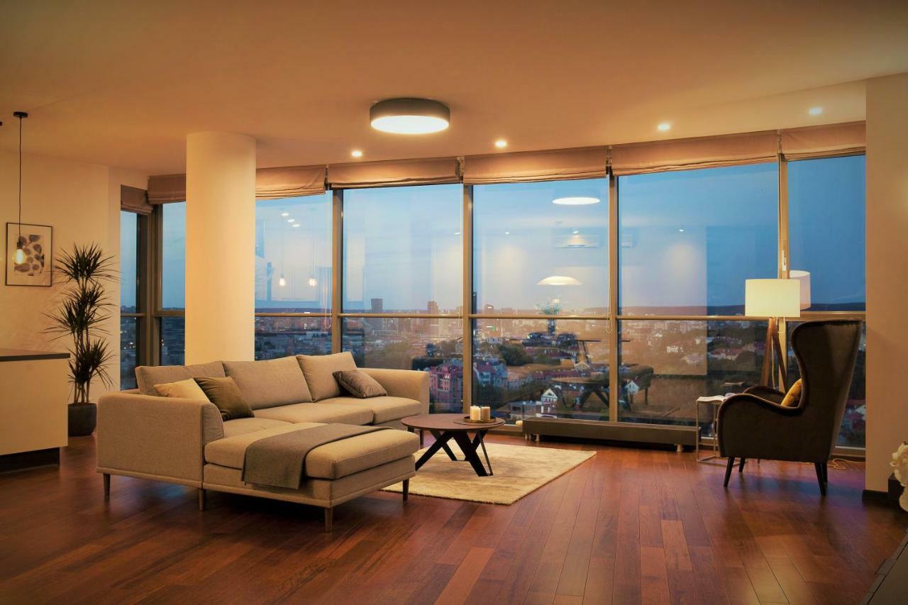 Luxury Panoramic Vilnius Apartment Экстерьер фото